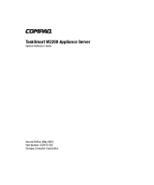 Compaq 222863-001 TaskSmart W2200 System Reference Guide