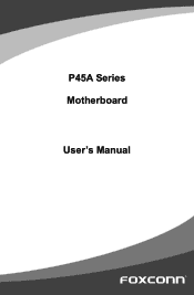 Foxconn P45A English Manual.