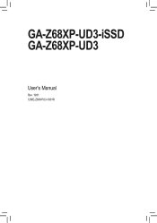 Gigabyte GA-Z68XP-UD3-iSSD Manual