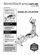 NordicTrack Spacesaver Se 7i Elliptical Frc Manual