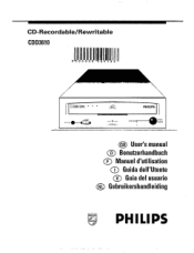 Philips CDD3610 User Manual