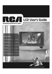RCA L32WD12 User Guide & Warranty