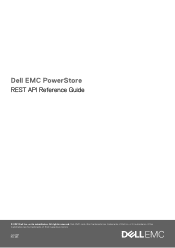Dell PowerStore 500T EMC PowerStore REST API Reference Guide