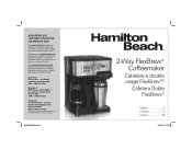 Hamilton Beach 49983S Use & Care