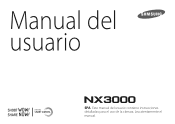Samsung NX3000 User Manual (Spanish)