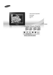 Samsung SPF-85H User Manual (SPANISH)