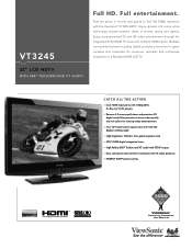 ViewSonic VT3245 VT3245 Datasheet