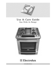 Electrolux EI30GS55LB Complete Owner's Guide (English)