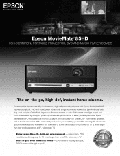 Epson 85HD Product Brochure