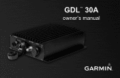 Garmin GDL 30A Owner's Manual