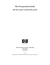 HP 9000 rp4440-8 Site Preparation Guide, Third Edition - HP 9000 rp4410/rp4440