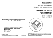 Panasonic EW3037 EW3037 User Guide