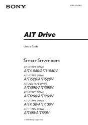 Sony AITI390S User Guide