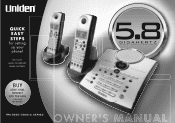 Uniden TRU5885 English Owners Manual