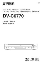 Yamaha DV-C6770 Owners Manual