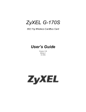 ZyXEL G-170S User Guide