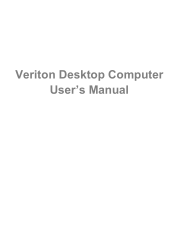 Acer Veriton S6660G User Manual