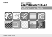Canon S60 ZoomBrowser EX 4.6 Software User Guide