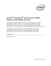 Intel BX80569Q9550 Data Sheet