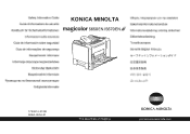 Konica Minolta magicolor 5670EN magicolor 5650/5670 Safety Information Guide Multilingual