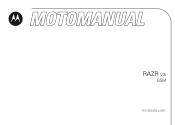 Motorola MOTORAZR V3i User Manual