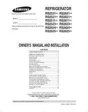 Samsung RS2621SW User Manual (user Manual) (ver.9.0) (English)