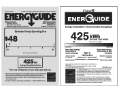 Whirlpool WRF560SMYE Energy Guide