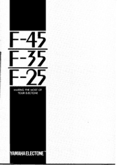 Yamaha F-35 Owner's Manual (image)