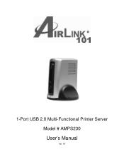 Airlink AMPS230 User Manual