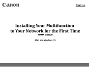 Canon MG3120 Network Installation Guide