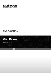 Edimax EW-7438RPn Manual
