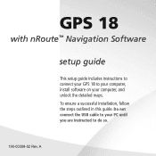 Garmin GPS 18 Setup Guide
