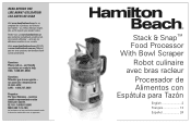 Hamilton Beach 70820 Use and Care Manual