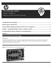 HP ProLiant ML350e ISS Technology Update Volume 7, Number 10