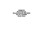 Homelite UT26HBV User Manual 2