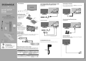 Insignia NS-59P680A12 Quick Setup Guide (English)