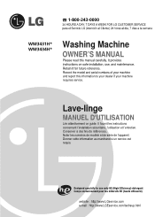 LG WM3431HS Owner's Manual