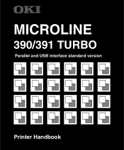 Oki MICROLINE 390 TURBO Printer Handbook