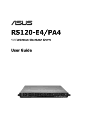 Asus RS120-E4 PA2 User Guide