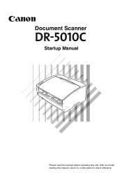 Canon DR 5010C User Manual