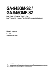 Gigabyte GA-945GMF-S2 Manual