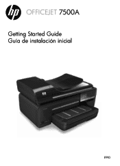 HP Officejet 7500A Getting Started Guide