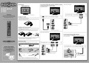 Insignia NS-24L120A13 Quick Setup Guide (English)