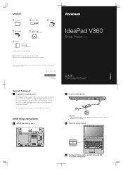 Lenovo IdeaPad V360 Lenovo IdeaPad V360 Setup Poster V1.0