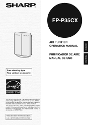 Sharp FP-P35CX FP-P35CX Operation Manual