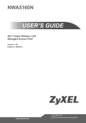 ZyXEL NWA5160N Quick Start Guide