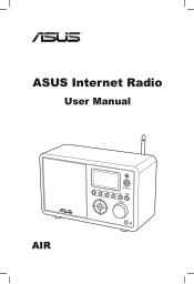 Asus 90ER01WUSDD00 ASUS Internet Radio - AIR User Manual