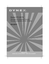 Dynex DX-LCD19 User Manual (English)