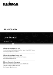 Edimax BR-6208ACD User Manual