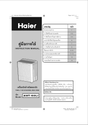 Haier AWT-60LI User Manual